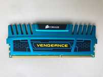 Memorie RAM Corsair Blue Vengeance, 4 GB, DDR3, 1600MHz , huburi