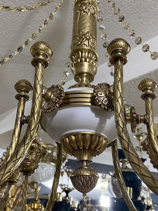 Candelabru/lustra/bronz masiv