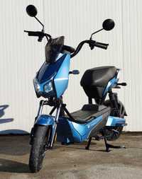 Електрически скутер 500 вата модел YCL син цвят 20Ah батерия
