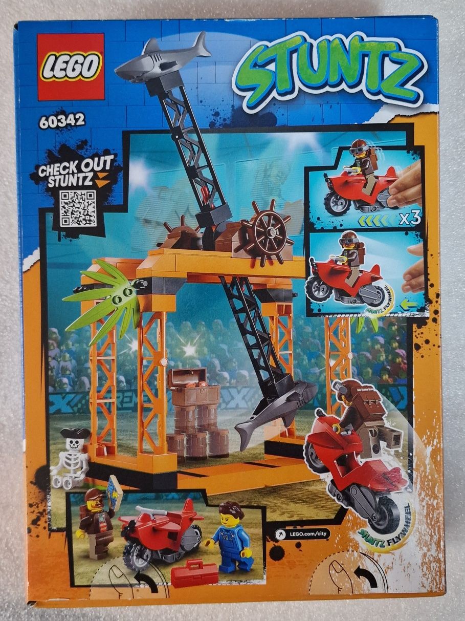 LEGO City - Provocarea de cascadorii Atacul rechinului 60342 Sigilat