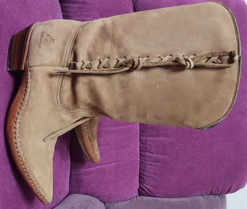 Cizme, ciocate occidentale full piele, El Canelo marimea 44