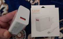 set incarcator fast charge 120w 6A ptr. Xiaomi adaptor priza + cablu