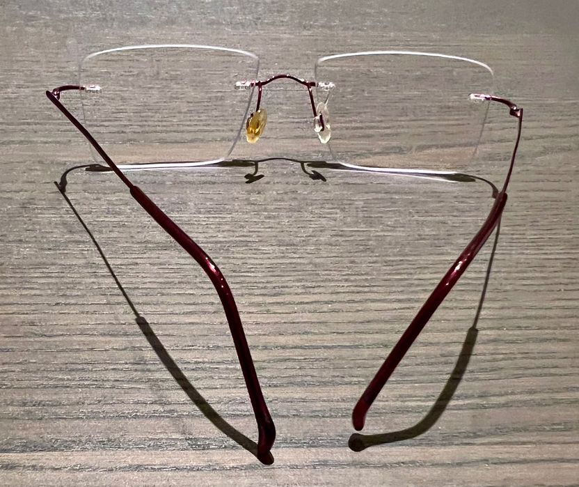 Безоправные очки  STEPPER  сделано в Германии-титаниум-оригинал