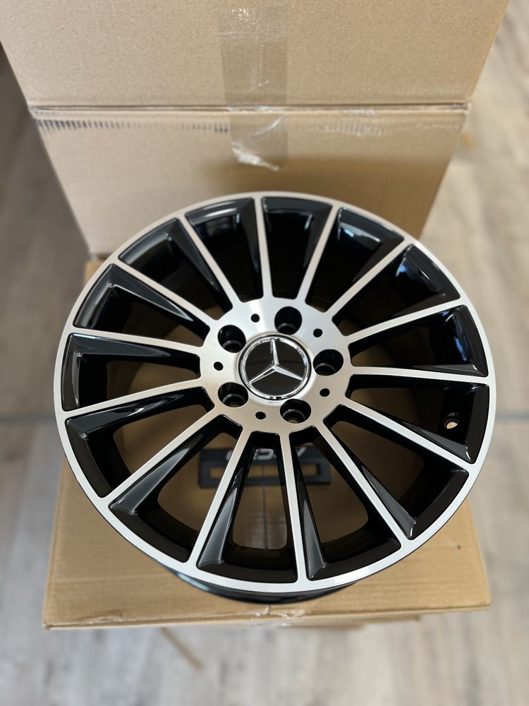 Jante Noi stil turbine R16 pentru Mercedes C A CLA GLA B V VITO E CLK