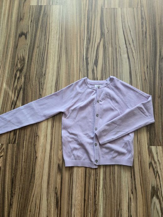 Розова жилетка за момиче размер 6 години (116)