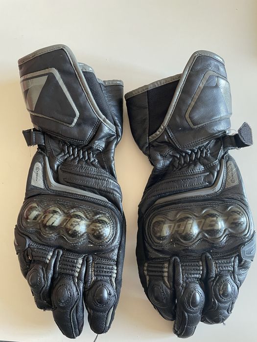 Мото Рькавици Dainese Carbon D1 Дълги - Черни
