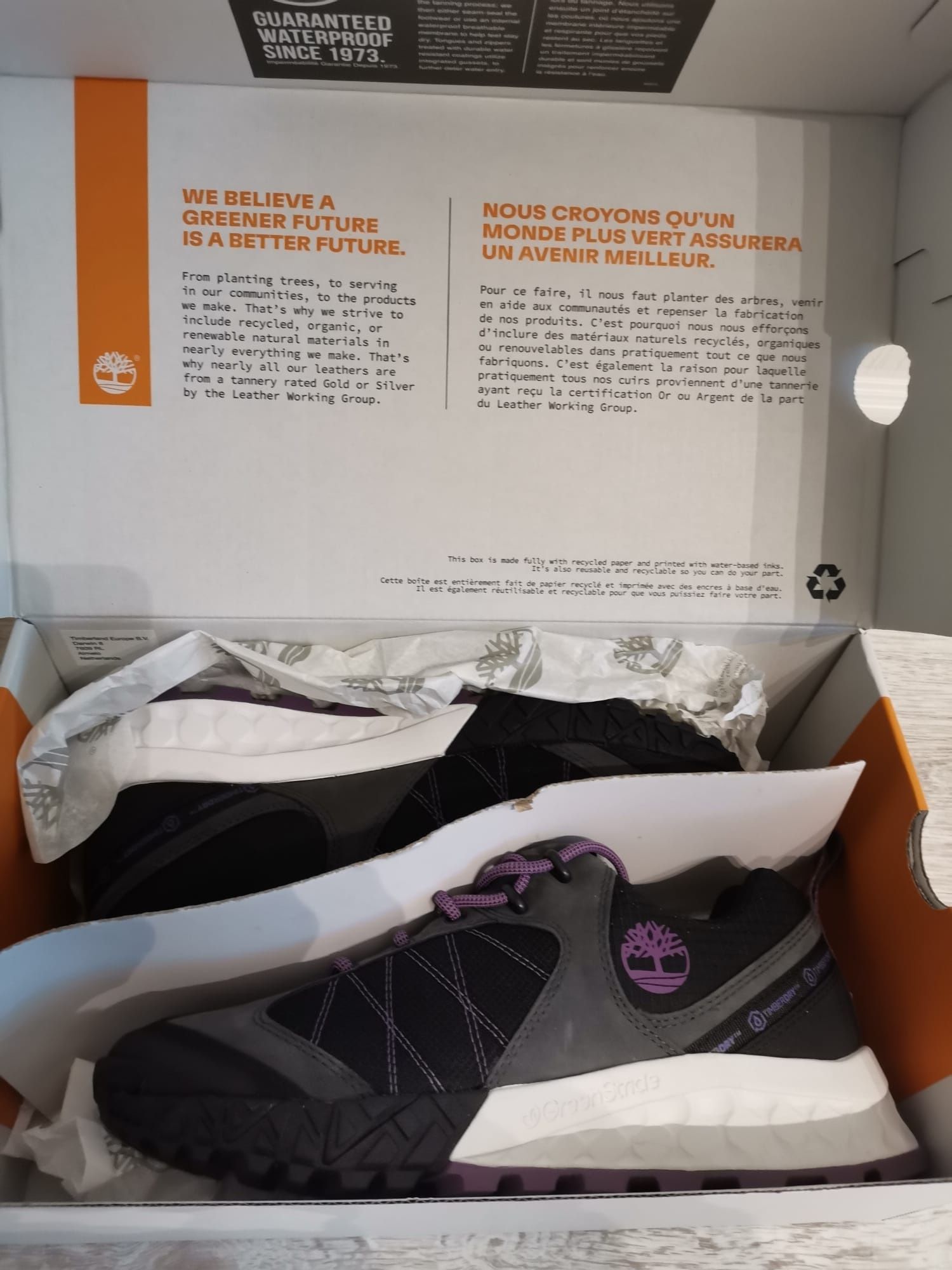 Оригинални маратонки на Timberland.