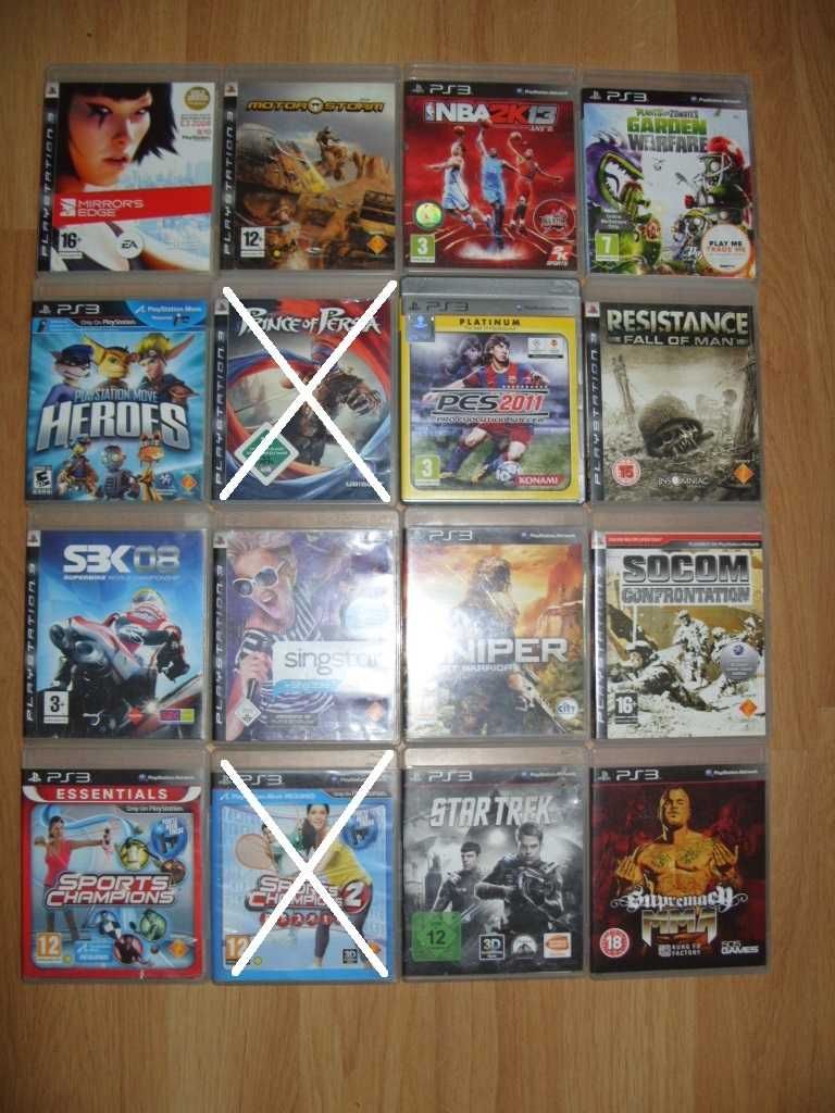 Игри и аксесоари за PlayStation 3, PS3 Част 3 - 20лв за брой