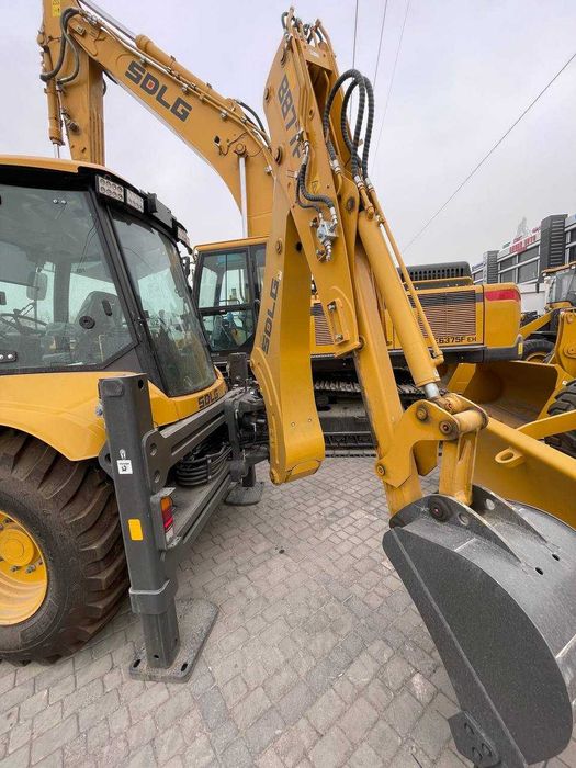 Экскаватор-погрузчик SDLG Е877F 1,0 куб в РАССРОЧКУ