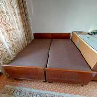 Кровать со стационарными пружинами