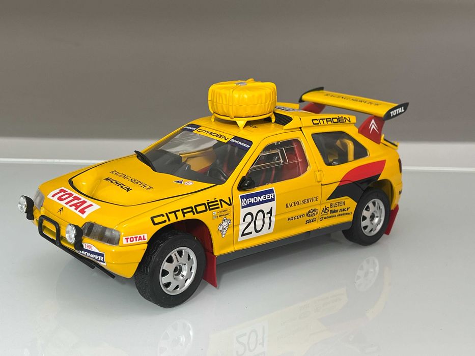Macheta Auto 1/18 Solido Citroen ZX Rallye Raid 1992