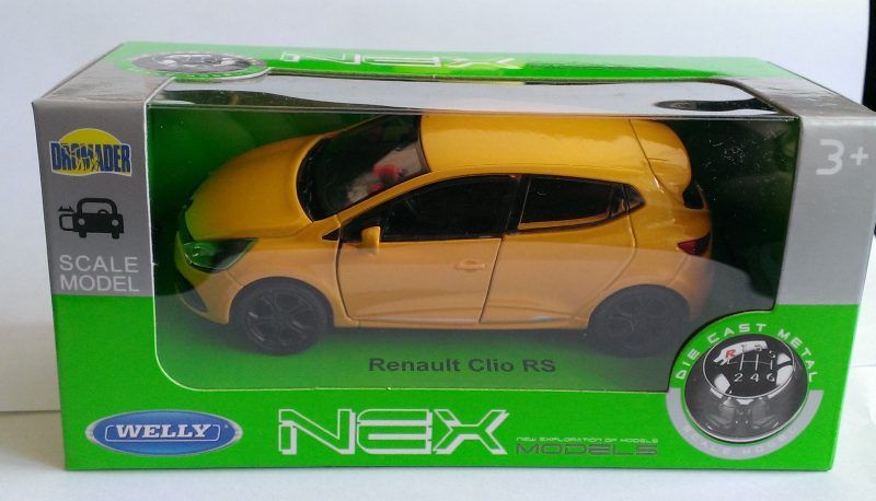 Macheta Renault Clio RS MK4 2012 - Welly 1/36