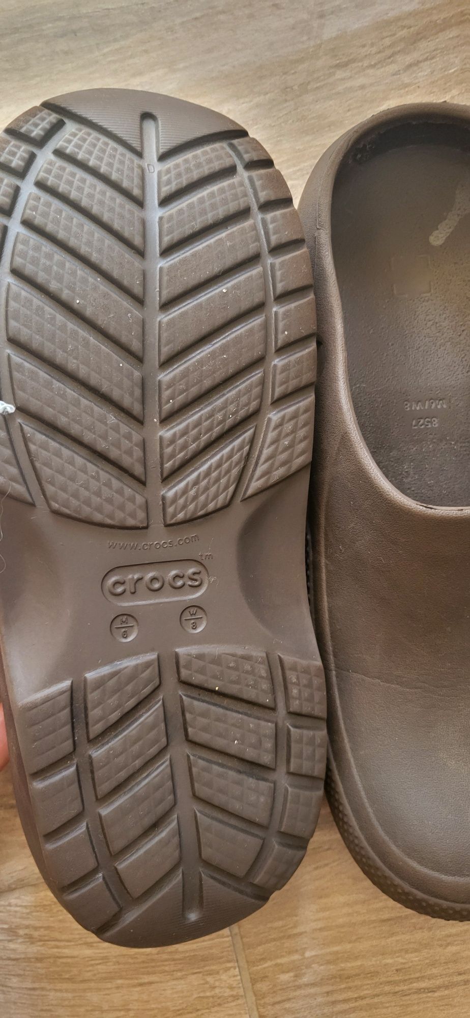 Сандали естествена кожа 39 , без забележки и Crocs 39
