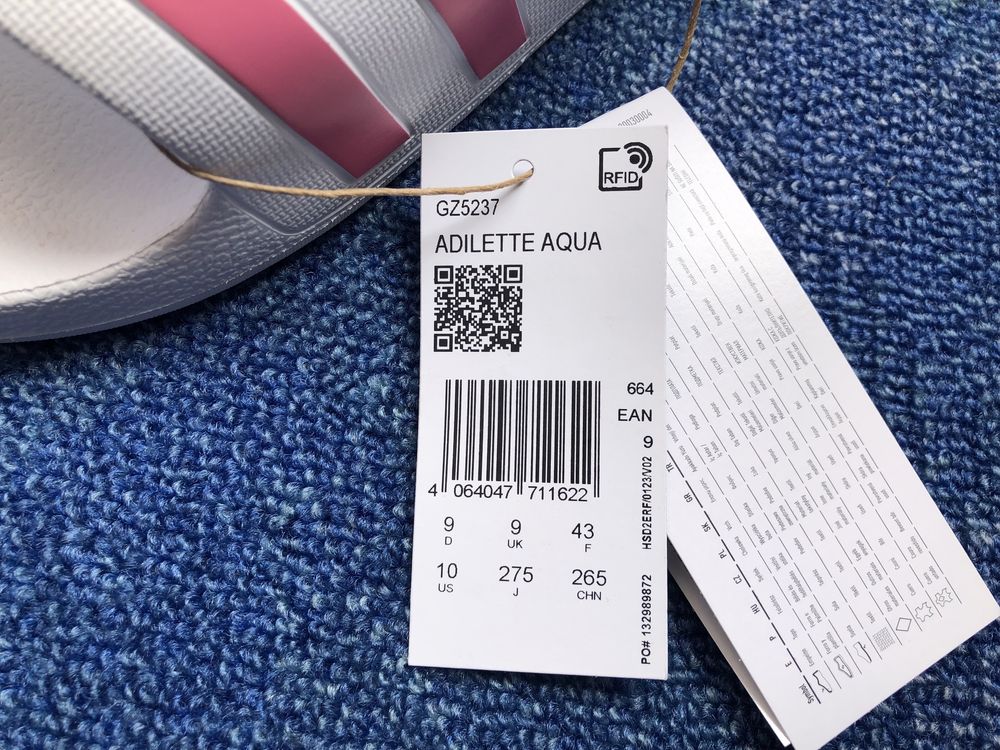 Adidas Adilette Aqua ОРИГИНАЛНИ джапанки - 41,5 и 42,5