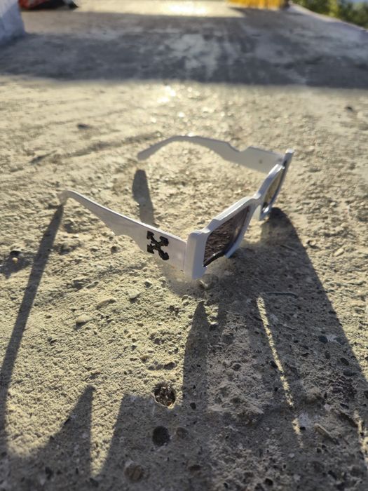 Ochelari Off White Cady albi