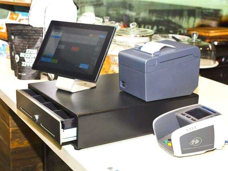 Касса/Пос-Моноблок/POS-система/Монитор/Принтер чека/Сканер/Ящик/Весы