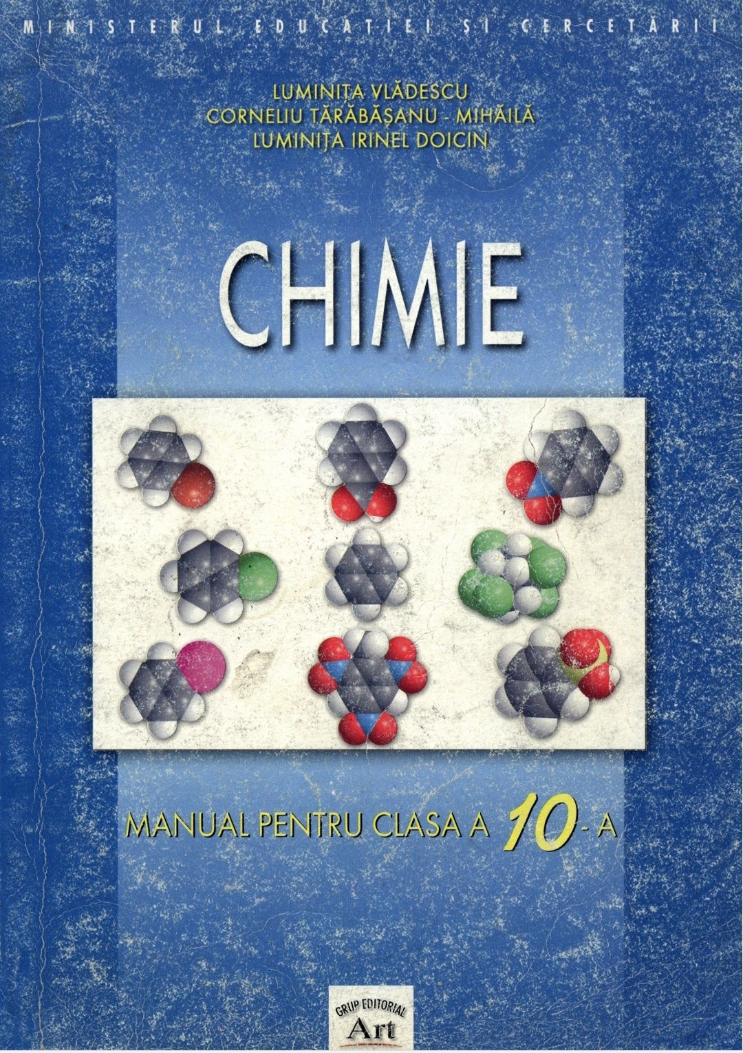 Manual chimie clasa 10 Luminița Vlădescu pdf