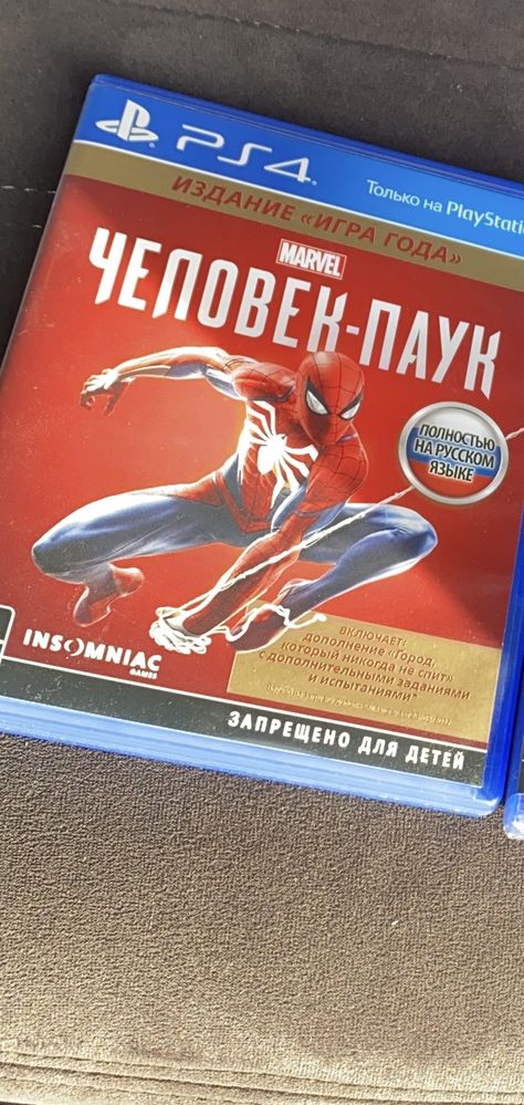 Продам игру spider man Goty на PS4