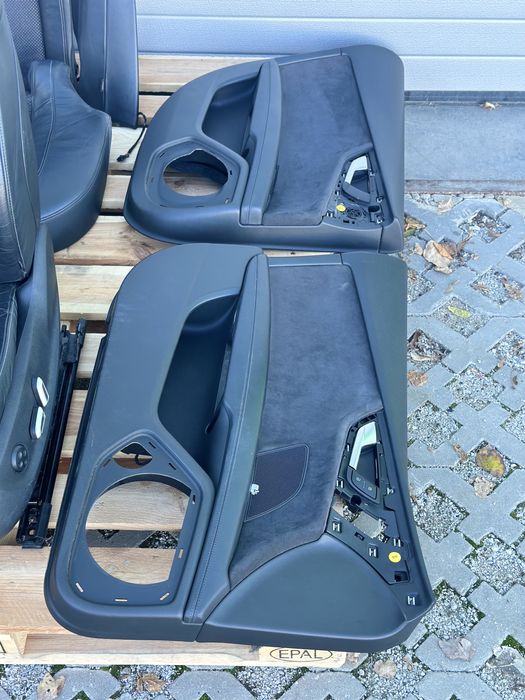 Салон AUDI A7 C7 4G S Line Кожа с Алкантара