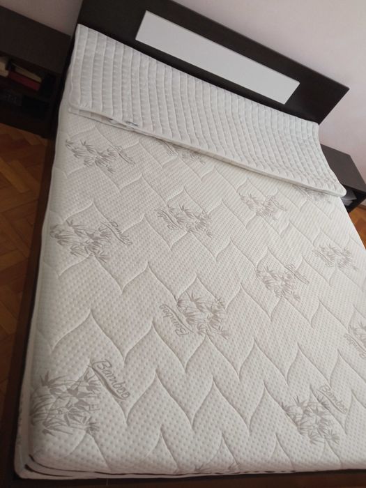 SALTEA Bambus Memory 160 cm X 200 cm