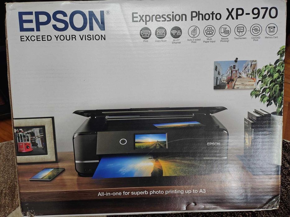 Imprimanta, Epson, Expression Photo, XP-970