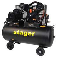 Compresor Aer Stager HMV0.6/200L, 600L/min, 10 Bar- Stoc Cernica