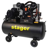 Compresor Aer Stager HMV0.6/200L, 600L/min, 10 Bar- Stoc Mogosoaia