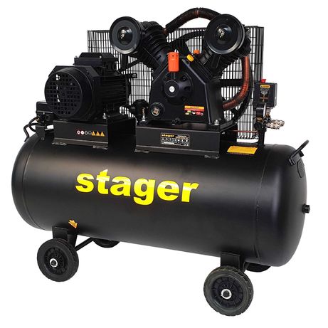 Compresor Aer Stager HMV0.6/200L, 600L/min, 10 Bar- Livrare Gratuita !