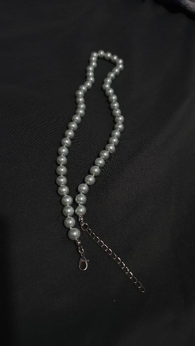 Lanț perle albe (unisex)