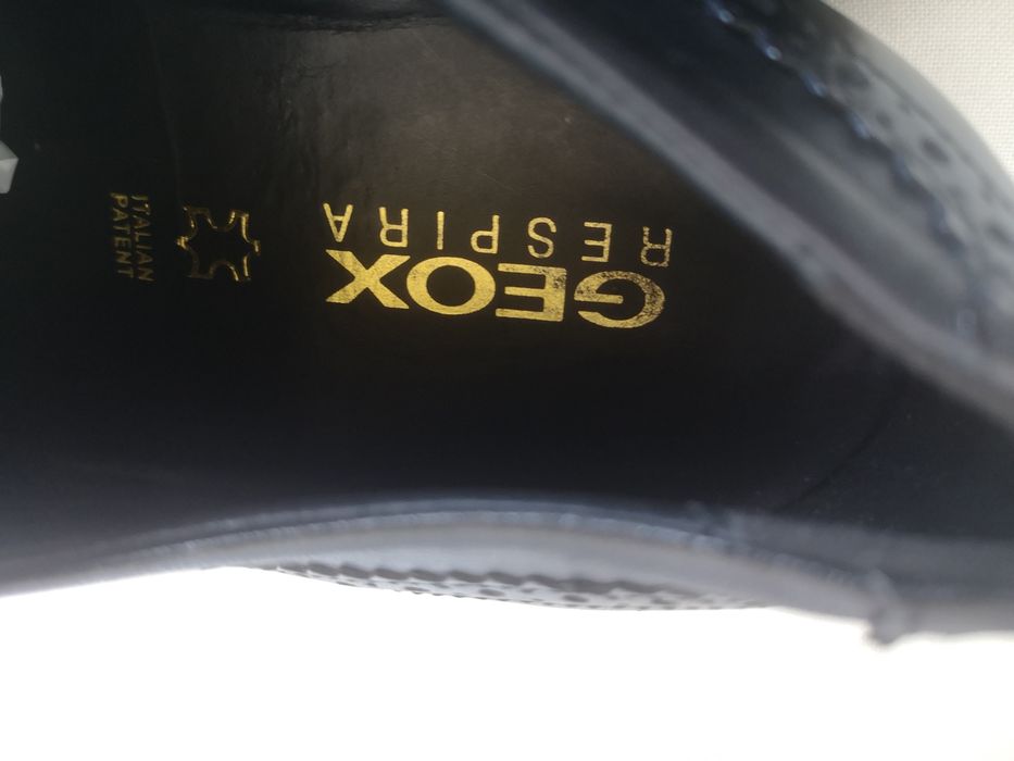 Geox, мъжки обувки естествена кожа, номер 43