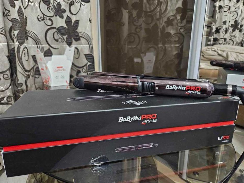 Placă de întins părul BaByliss PRO ElipStyle