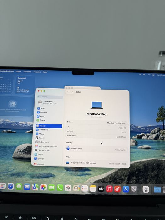 Macbook Pro 14 M4 - 512/16GB - Ca Nou