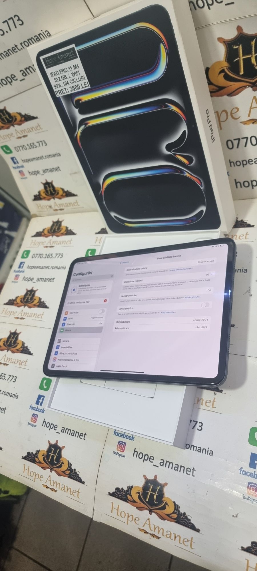 Hope Amanet P6 ipad Pro 11 M4 512GB