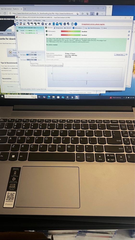 Laptop Lenovo IdeaPad Slim 3i – i5 12th Gen / 16GB RAM / SSD 512GB