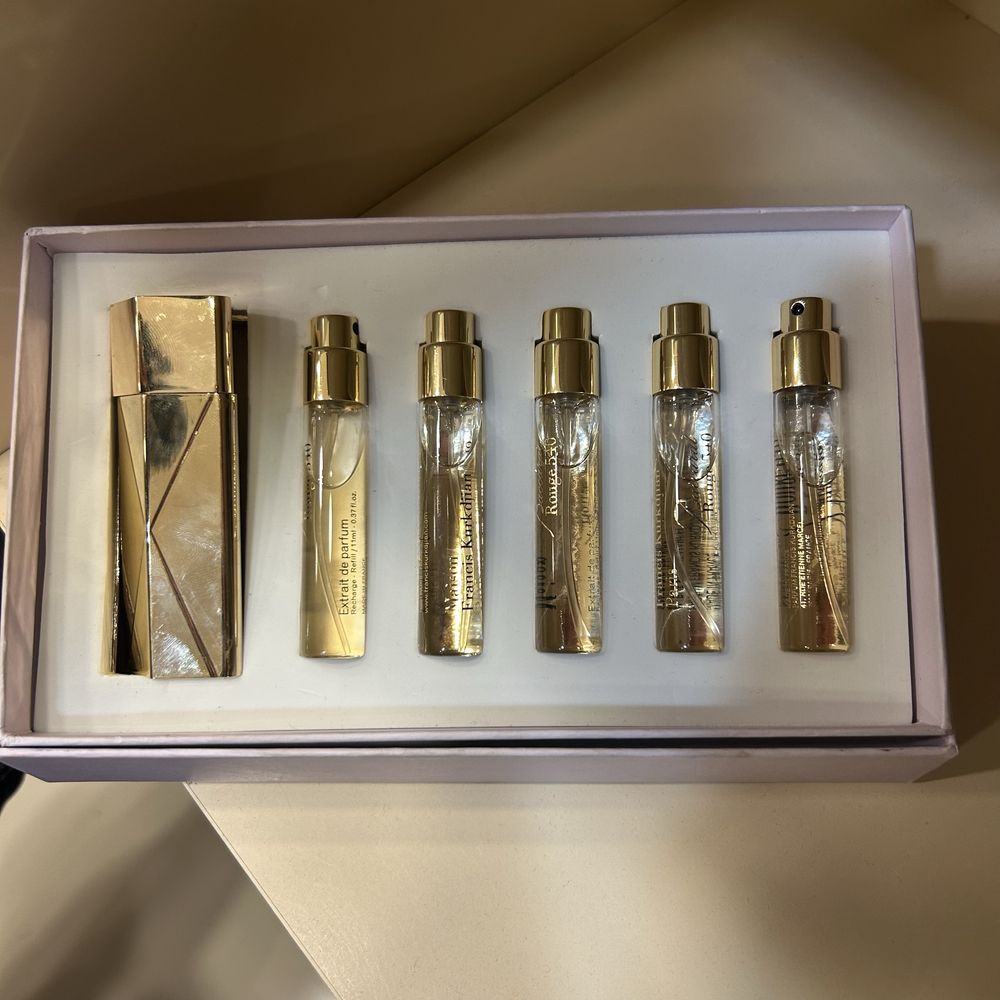 Parfum Baccarat Rouge 540 travel set