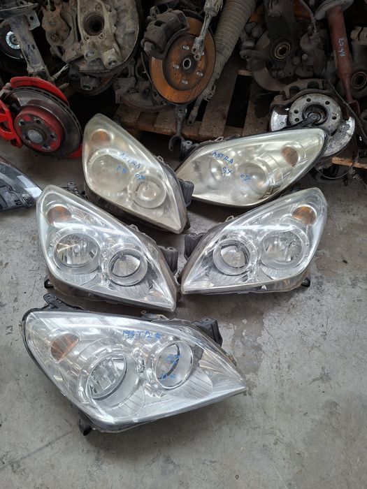 Faruri opel astra h europene