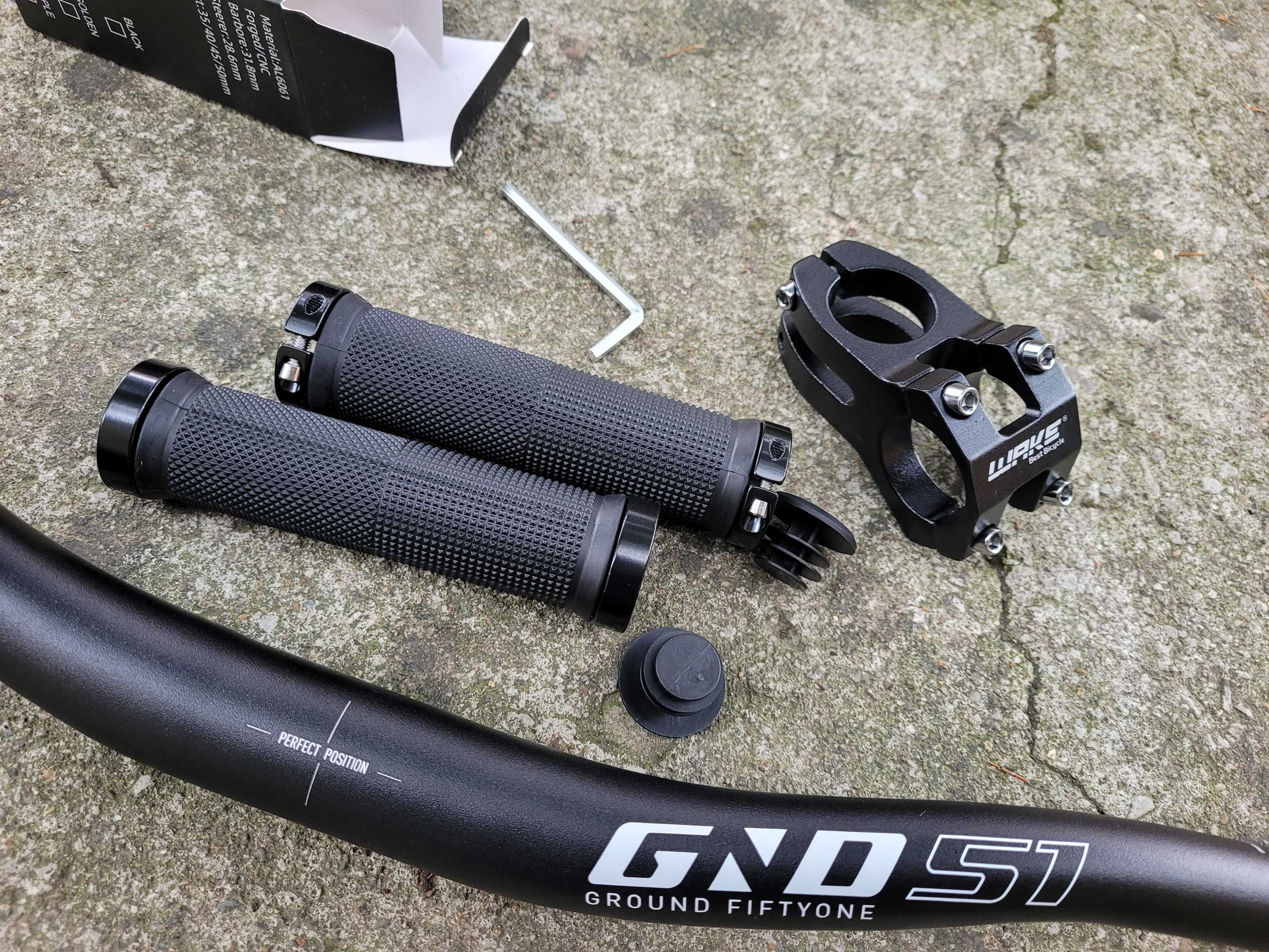 Ghost-Wake combo ghidon 780mm + pipa + manson - Negru