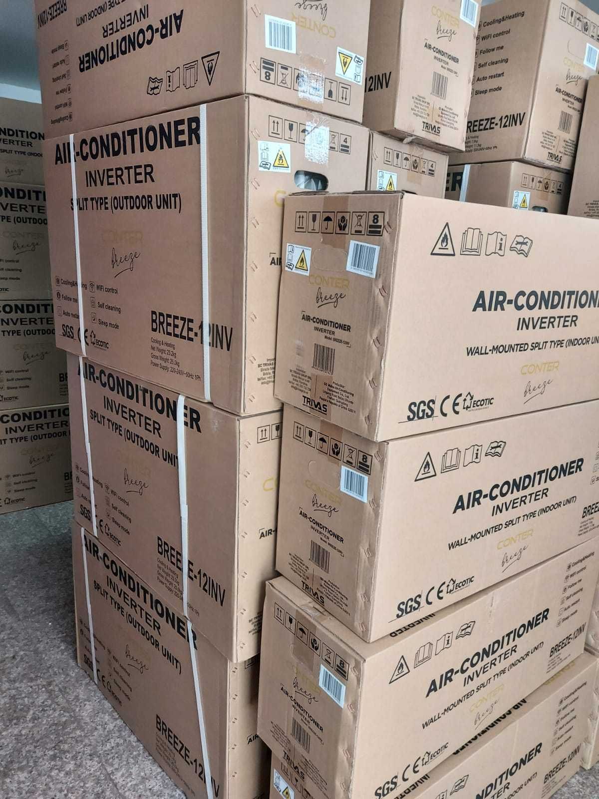 Aer conditionat 1200 BtU cu montaj inclus -WI-FI-Garantie 5 Ani