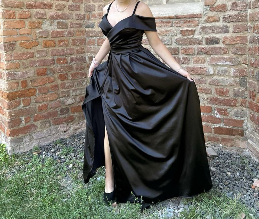 Rochie neagra lunga