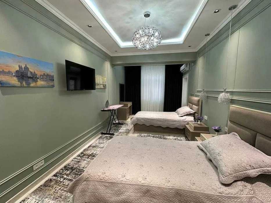 Люкс-квартира в BOBUR ELITE, 110м2, 3-ком, ориетир Туйхона Яккасарай