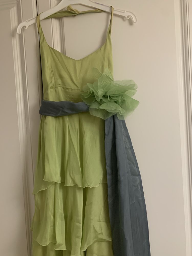 Rochie eleganta verde xs