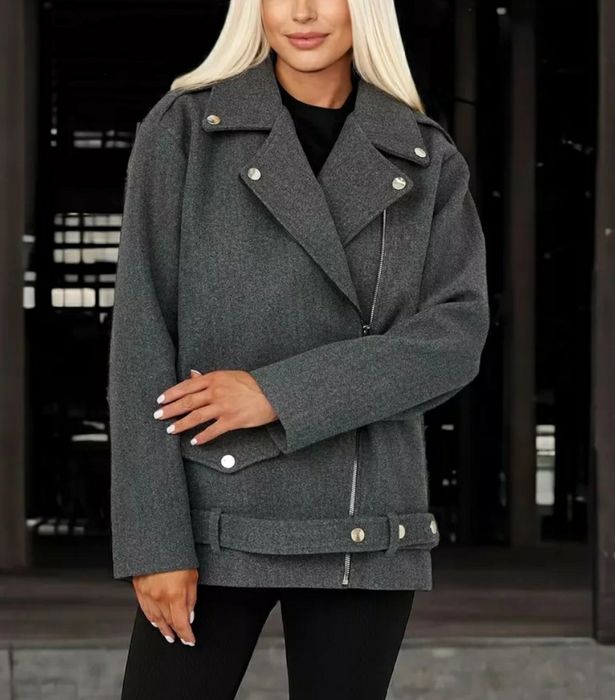 Пальто-косуха демисезонное