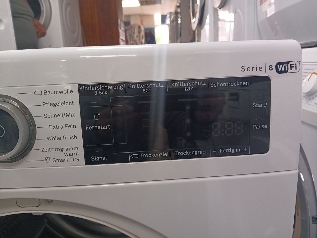 Комплект пералня Bosch SERIE 6 I-DOS 10кг и сушилня Bosch Serie8 WI-FI