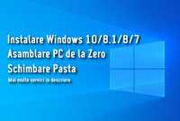 Instalare Windows | Asamblare PC de la zero, Upgrade PC LAPTOP