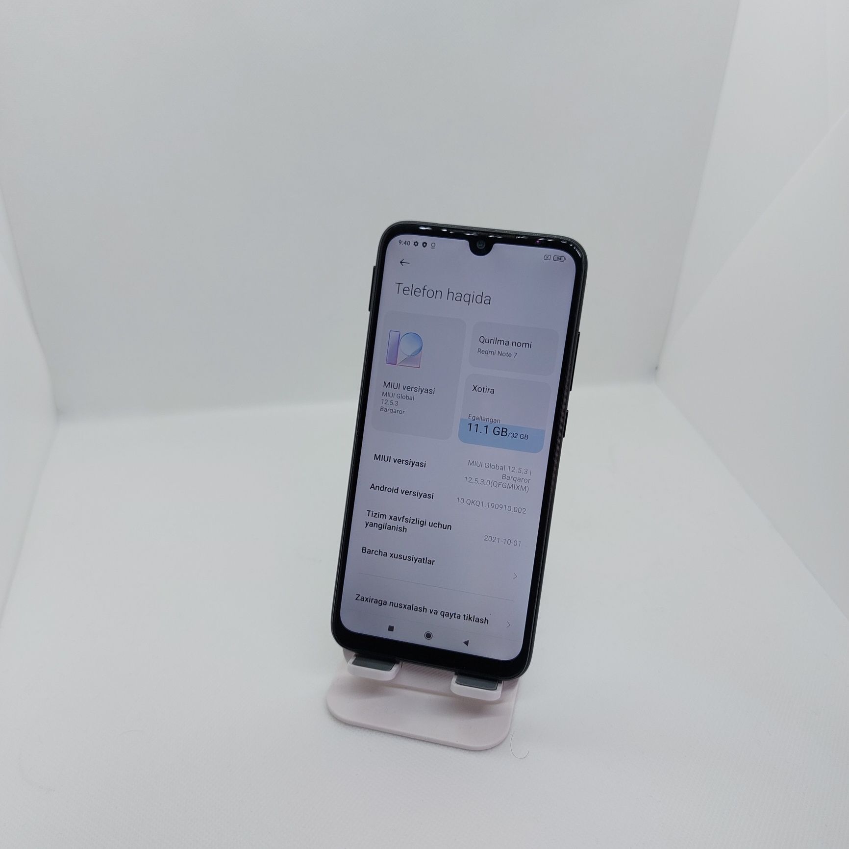 Redmi Note 7 tinniq