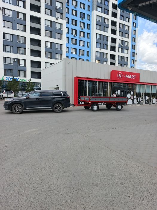 Прицеп двухосный с передней поворотной осью