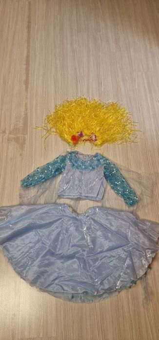 Новогодний костюм Эльза. Для девочек 4-5 лет