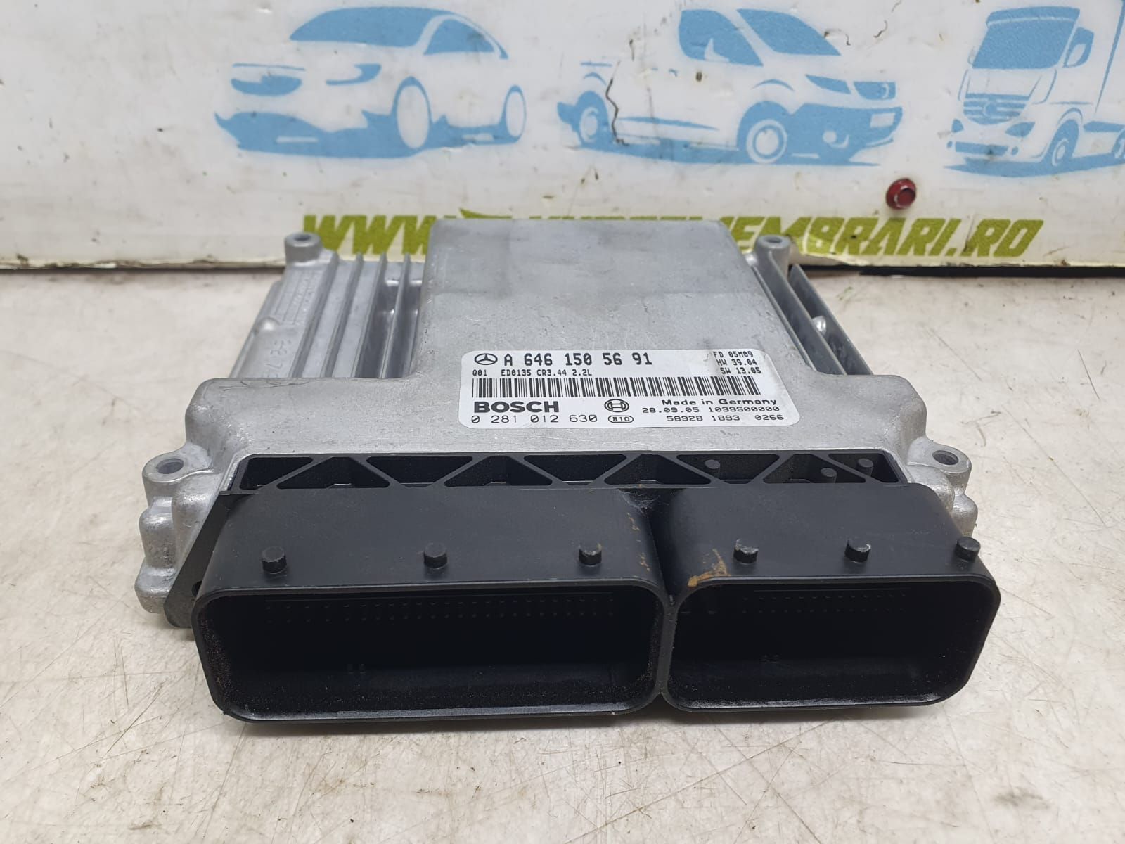 Calculator motor ecu A6461505691 2.2 cdi om646.963 Mercedes-Benz C-Cl