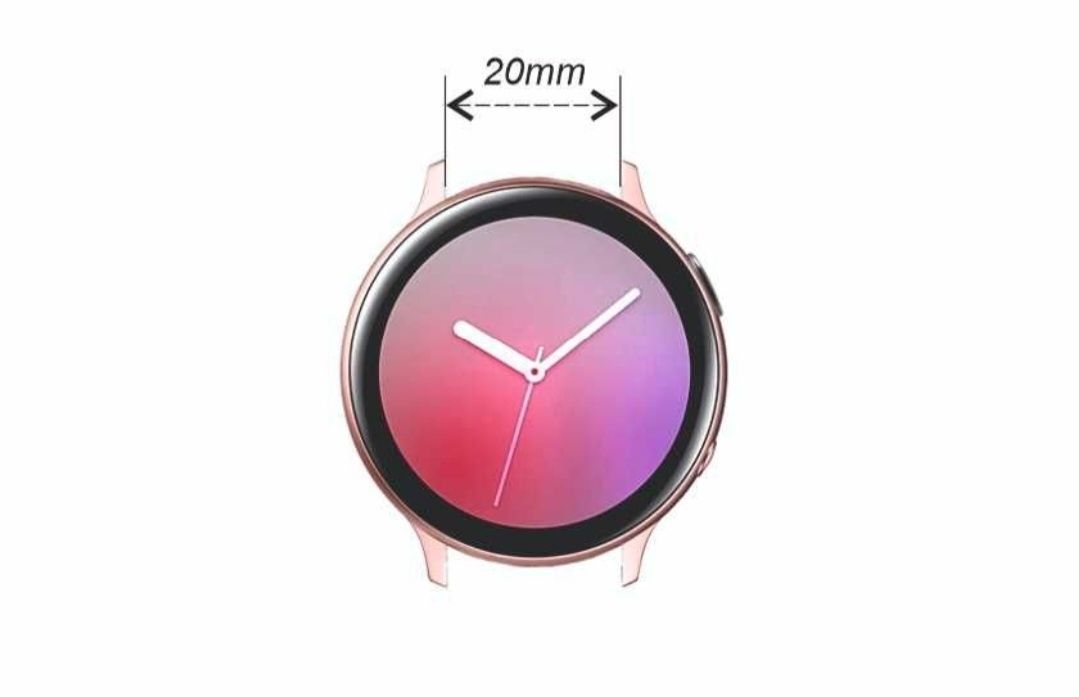 Силиконова Каишка за Huawei Watch GT3 GT2 42мм Samsung Watch 4 Active