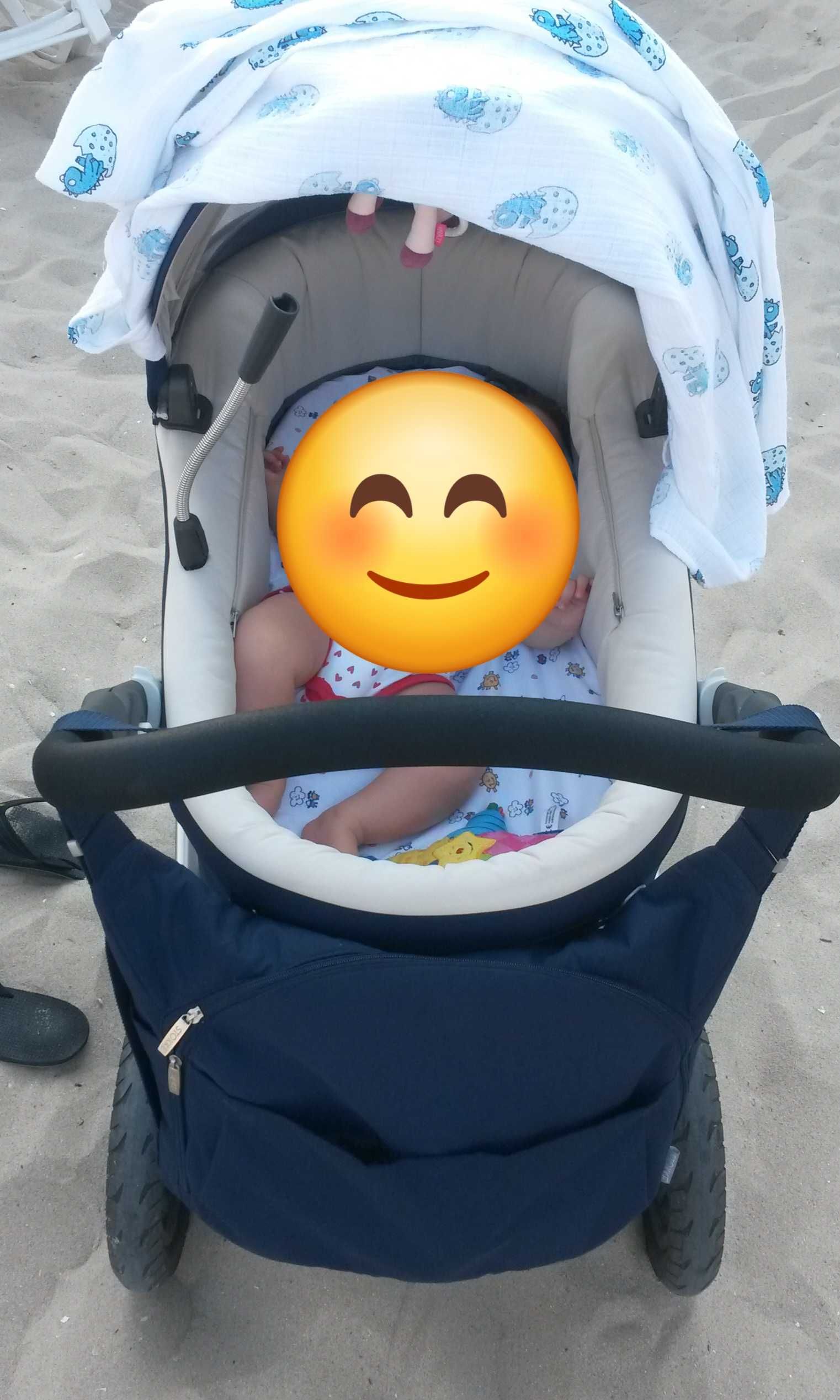 Stokke Trailz детска количка пълен комплект + подарък Stokke Handysitt